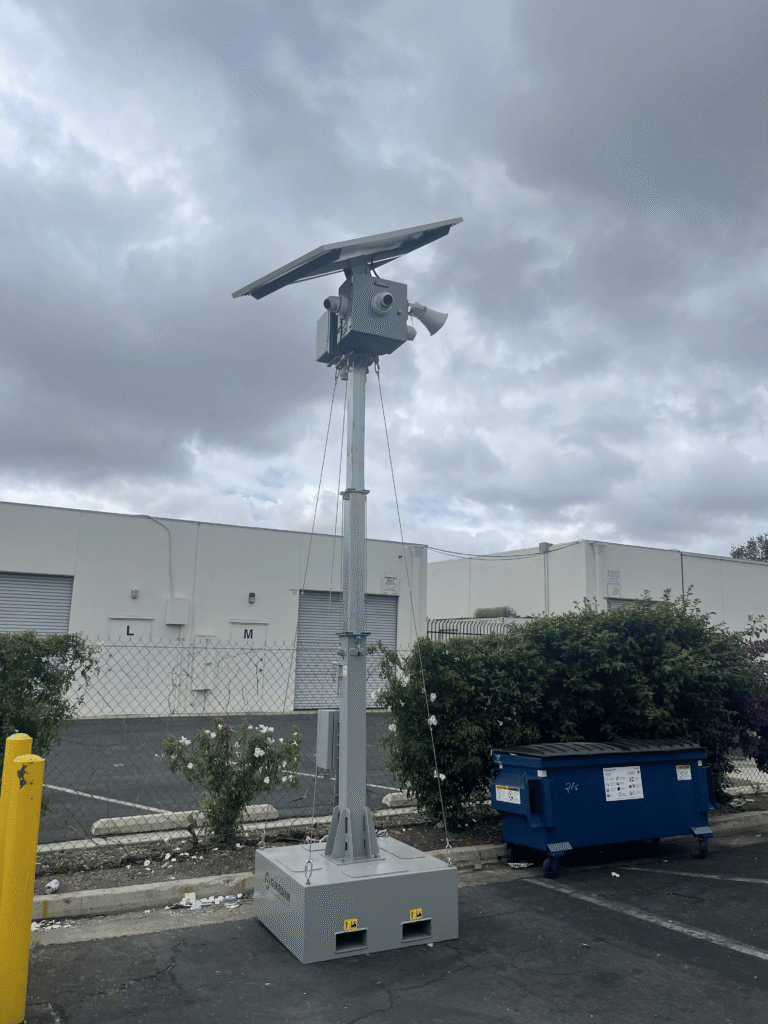 Proactive threat detection security with remote video monitoring