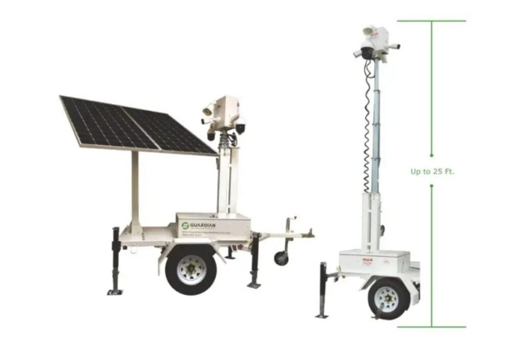 Guardian3 security trailer