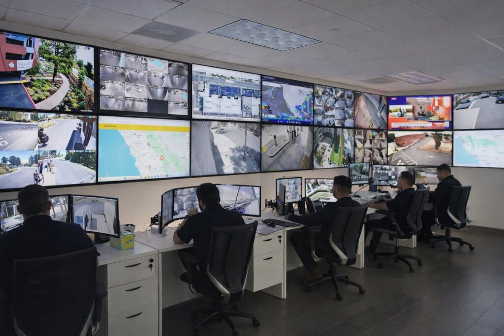 Security guard cost vs camera monitoring for business property protection