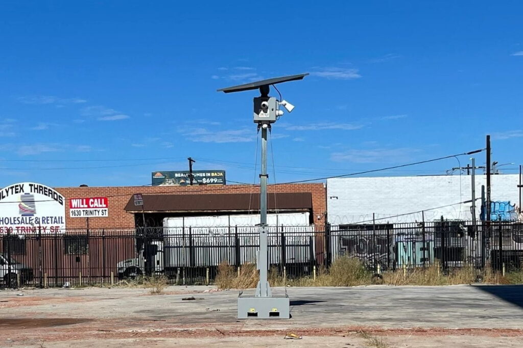 Commercial parking lots security