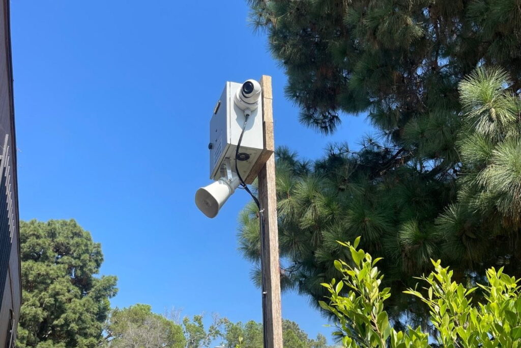 Medical facility security camera