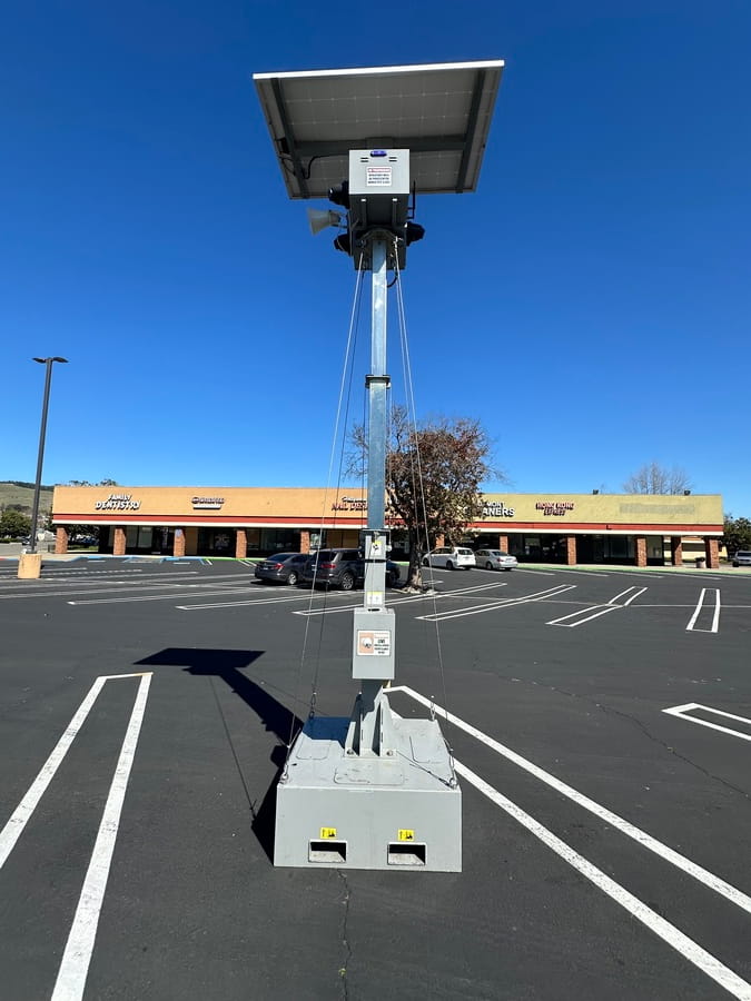 Mobile Surveillance Trailer