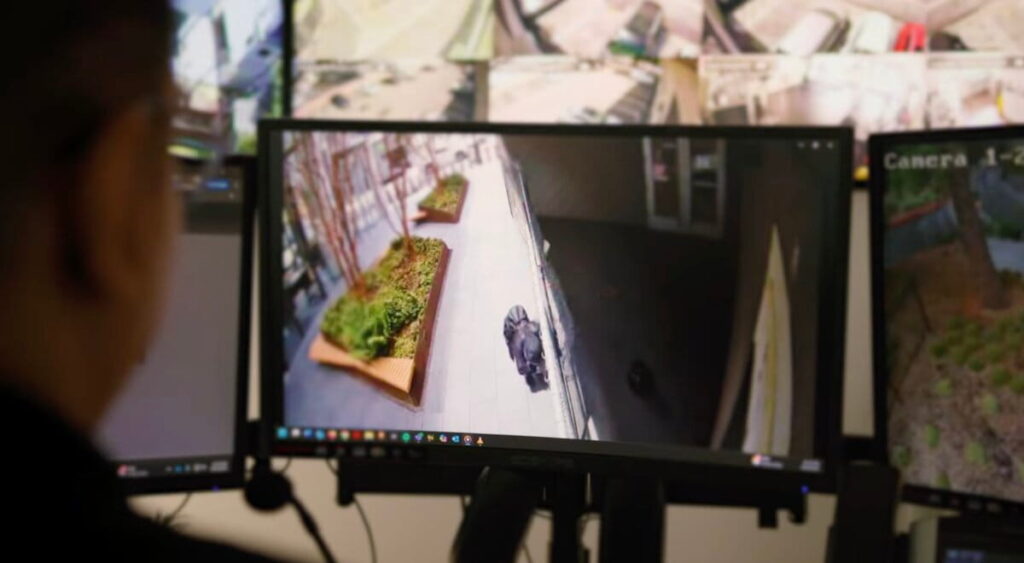 Remote video monitoring with virtual guarding and remote guarding services