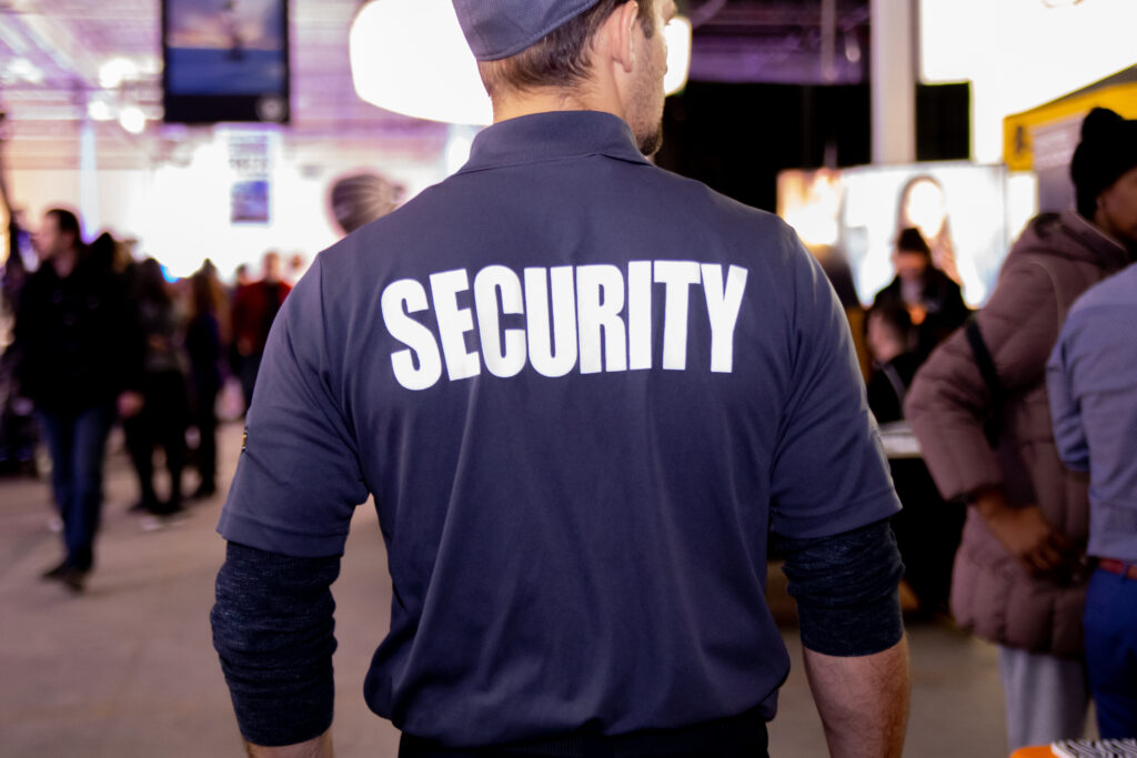 California BSIS security license verification document for a commercial provider